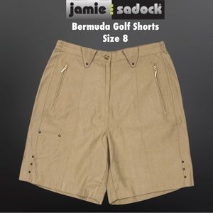 Jamie Sadock Bermuda Golf Shorts Size 8